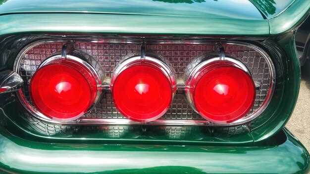 Impacto estético de las luces LED en el diseño de autos vintage